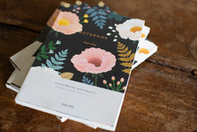 Load image into Gallery viewer, Black Poppy Notebook