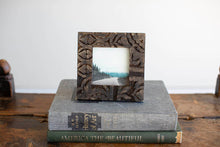 Load image into Gallery viewer, 4x4 Carved Wood Photo Frame
