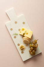 Load image into Gallery viewer, Polka Marble Cheese Board (17.75"x7")