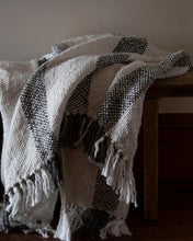 Load image into Gallery viewer, Hand Woven Quinn Throw Gray