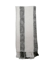 Load image into Gallery viewer, Hand Woven Quinn Throw Gray