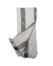 Load image into Gallery viewer, Hand Woven Quinn Throw Gray