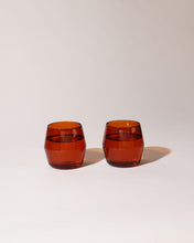 Load image into Gallery viewer, Amber Century Glasses (Set of Two)