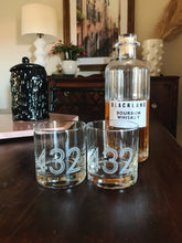 Load image into Gallery viewer, 432 Etched Whiskey Glass