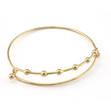 Load image into Gallery viewer, Dot to Dot Gold Cuff
